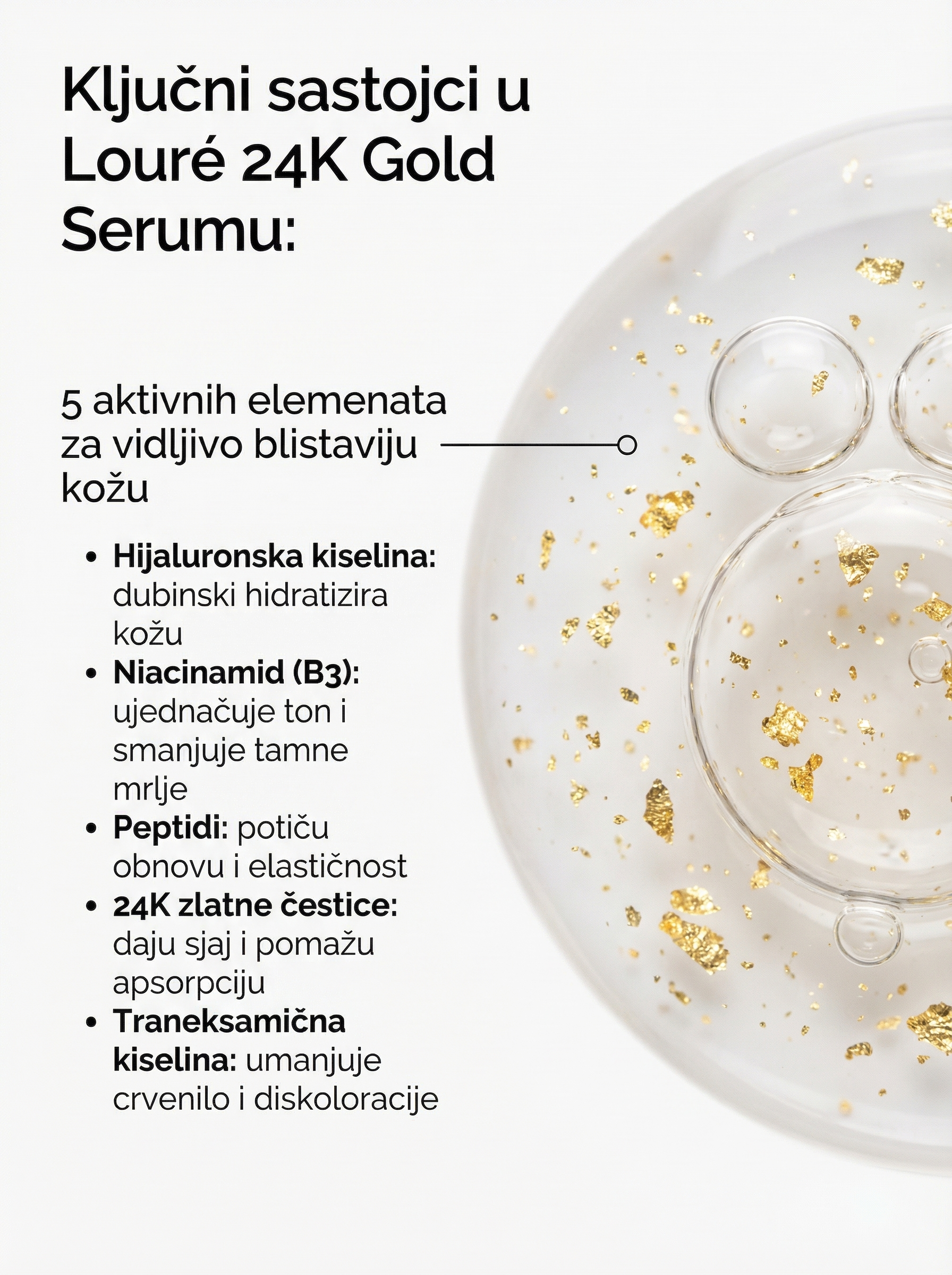 24K Zlatni serum